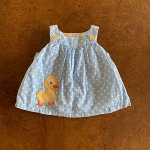 Gymboree Little Golden Books Little Duck Spring Dress Size 6-12 Months